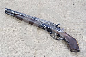 Illegal weapon - sawn off shotgun