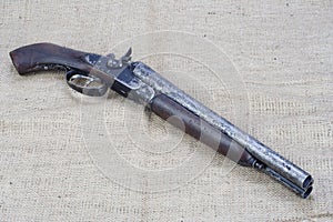 Illegal weapon - sawn off shotgun