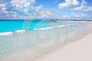 Illetes Formentera East beach tropical turquoise photo