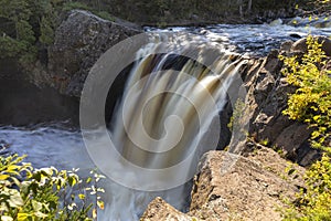 Illgen Falls On The Baptism River