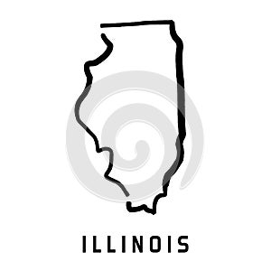 Illinois shape photo