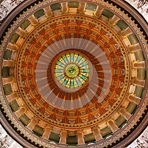 Illinois State Capitol Rotunda photo