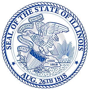 Illinois State Seal photo
