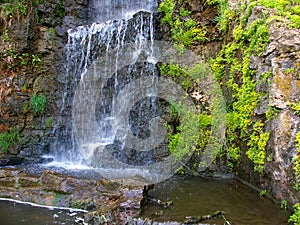 Illinois Waterfall Landscape Freeport