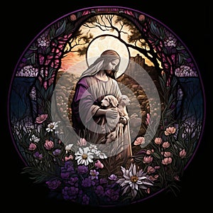 Illuminate Your Space with the Beauty of Jesus Stained Glass