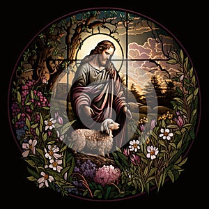 Illuminate Your Space with the Beauty of Jesus Stained Glass