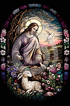 Illuminate Your Space with the Beauty of Jesus Stained Glass