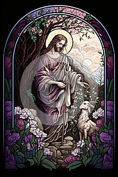 Illuminate Your Space with the Beauty of Jesus Stained Glass