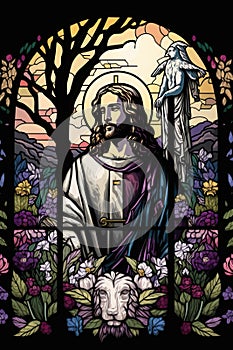 Illuminate Your Space with the Beauty of Jesus Stained Glass