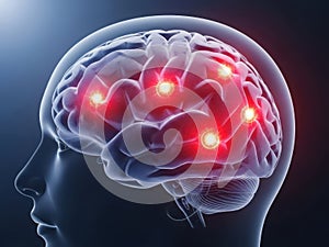 Illuminated brain activity