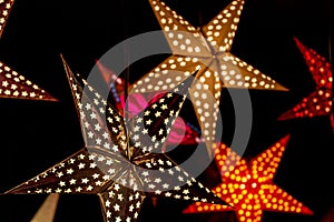 Illuminated Christmas Stars