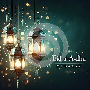 Illuminated Eid-ul-Adha Lanterns: A Festive Glow