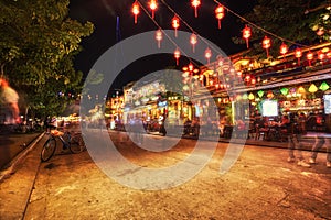 Illuminated Hoi An Streets at Night