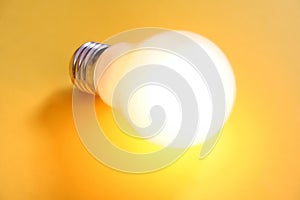 Illuminated lightbulb