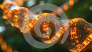 Illuminated Nanowire Network for Conducting Electricity Effectively