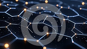 Abstract Network Connection Background