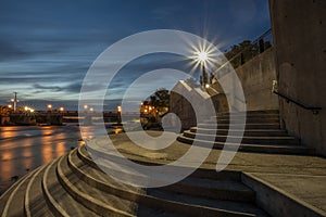 Illuminated Staircase