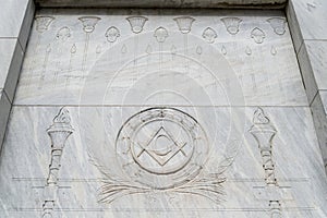 Illuminati Free Mason Symbols in Egyptian style