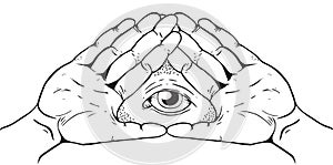 Illuminati Sign - Eye of God