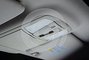 Illuminating control in a car