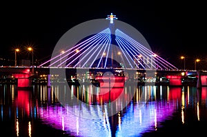 Illumination at Song Han Bridge
