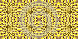 Illusion - spinning background