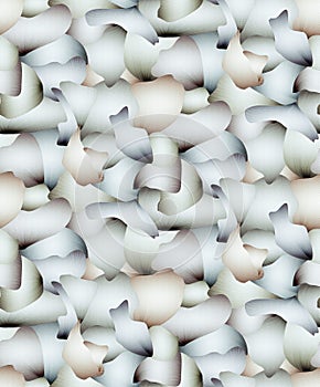 Illusionary lines surface pattern in gradient photo