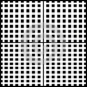 Illusory Checkered Pattern: Spot Metering Inspired Wallpaper With Trapped Emotions