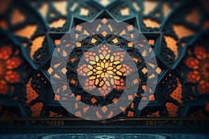 Illustrate the richness of Islamic geometric