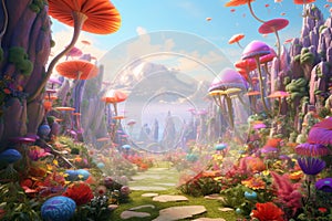 Illustrate the theme of selfdiscovery and