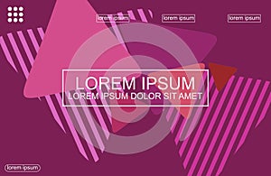 Abstract background of triangular shapes