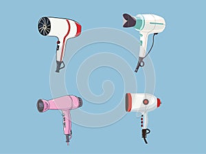 Illustrated Efficiency of a Hair Dryer