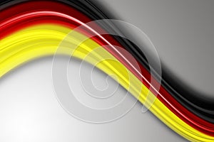 Illustrated German colors for sport events