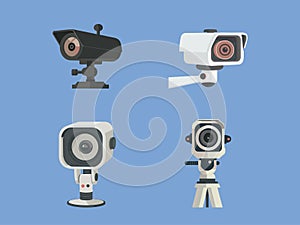 Illustrated of a Security Camera