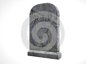 Illustrated Tombstone