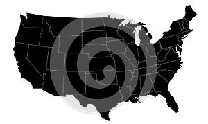 Illustrated US Map photo