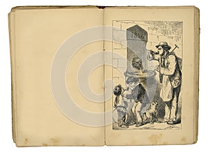 Illustration from 1884 childrens book