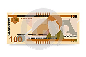 Honduras money set bundle banknotes. photo