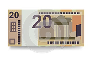 Belarus money set bundle banknotes. photo