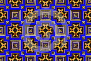 Illustration of an abstract background of a color square paving