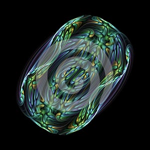 abstract colorful shape