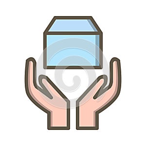 Illustration Acception Icon For Personal And Commercial Use.