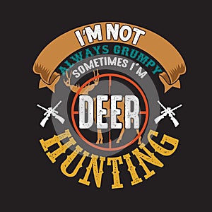 Advert for deer hunting photo