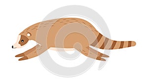 Illustration of an animal nosoha. Nosu character