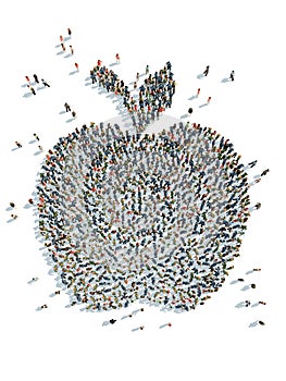 Illustration of apple