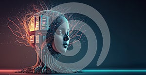 Artificial intelligence concept- Generative AI