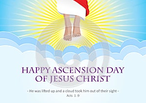Ascension day of Jesus Christ photo