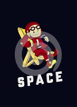 The ilustrated vector