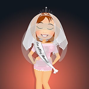 Illustration of Bachelorette party