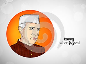 Illustration of background for Jawaharlal Nehru Jayanti